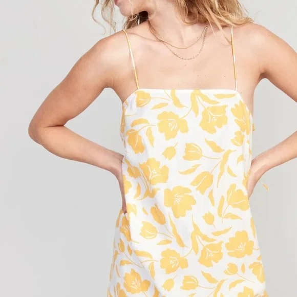 NWT Old Navy Sleeveless Square-Neck Mini Dress for Women - Picture 4 of 8